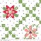 Fabric Riley Blake White Flower Chain Cheater Print Front Porch by the Quarter Yard C17219-WHITE